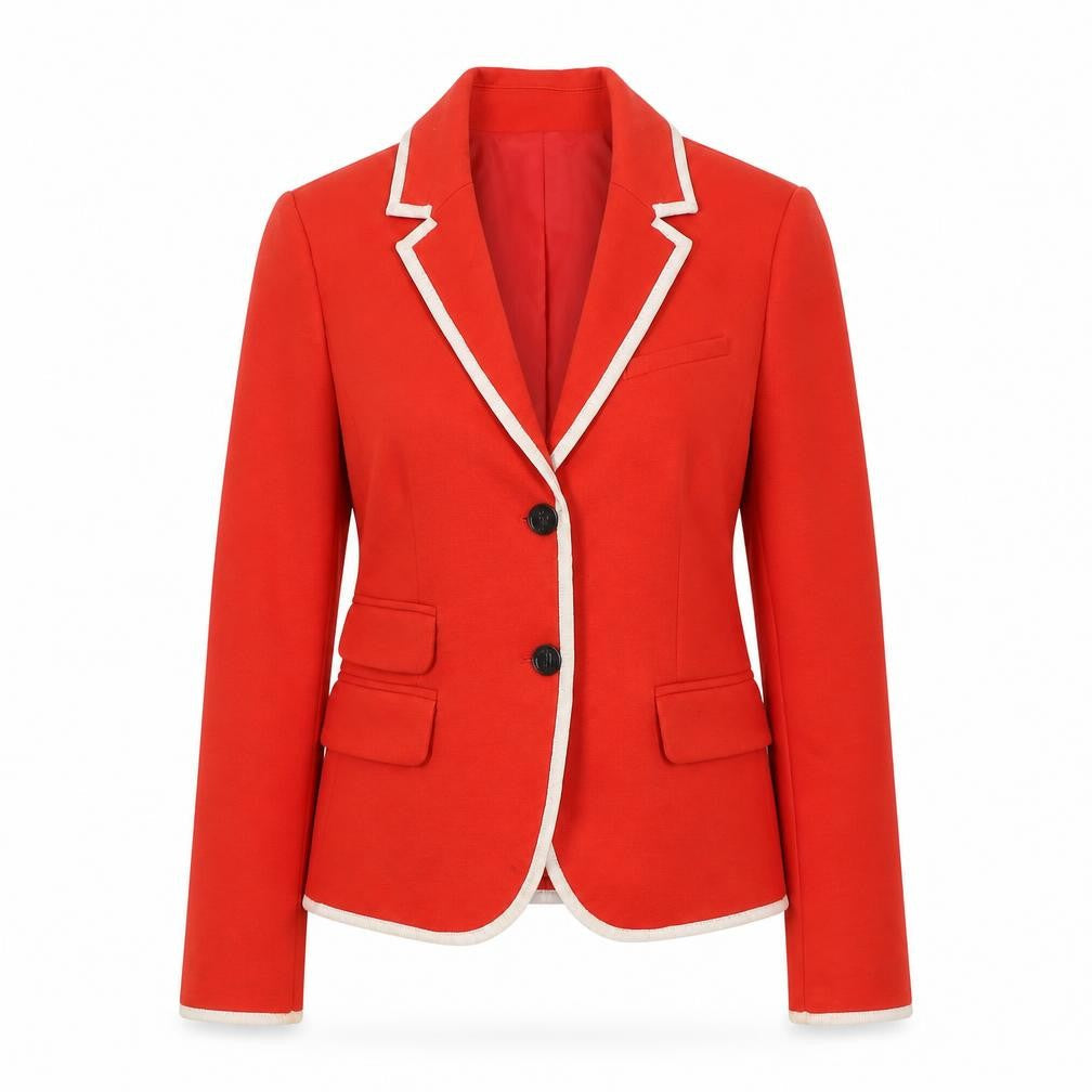 Womens UK Size 4 Gap Regular Red Blazer