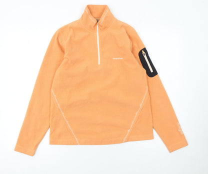 Womens UK Size 10 Craghoppers Orange Pullover Sweatshirt