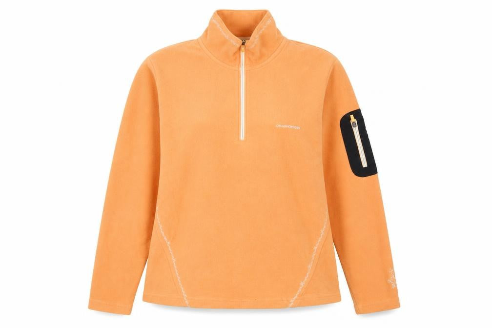Womens UK Size 10 Craghoppers Orange Pullover Sweatshirt