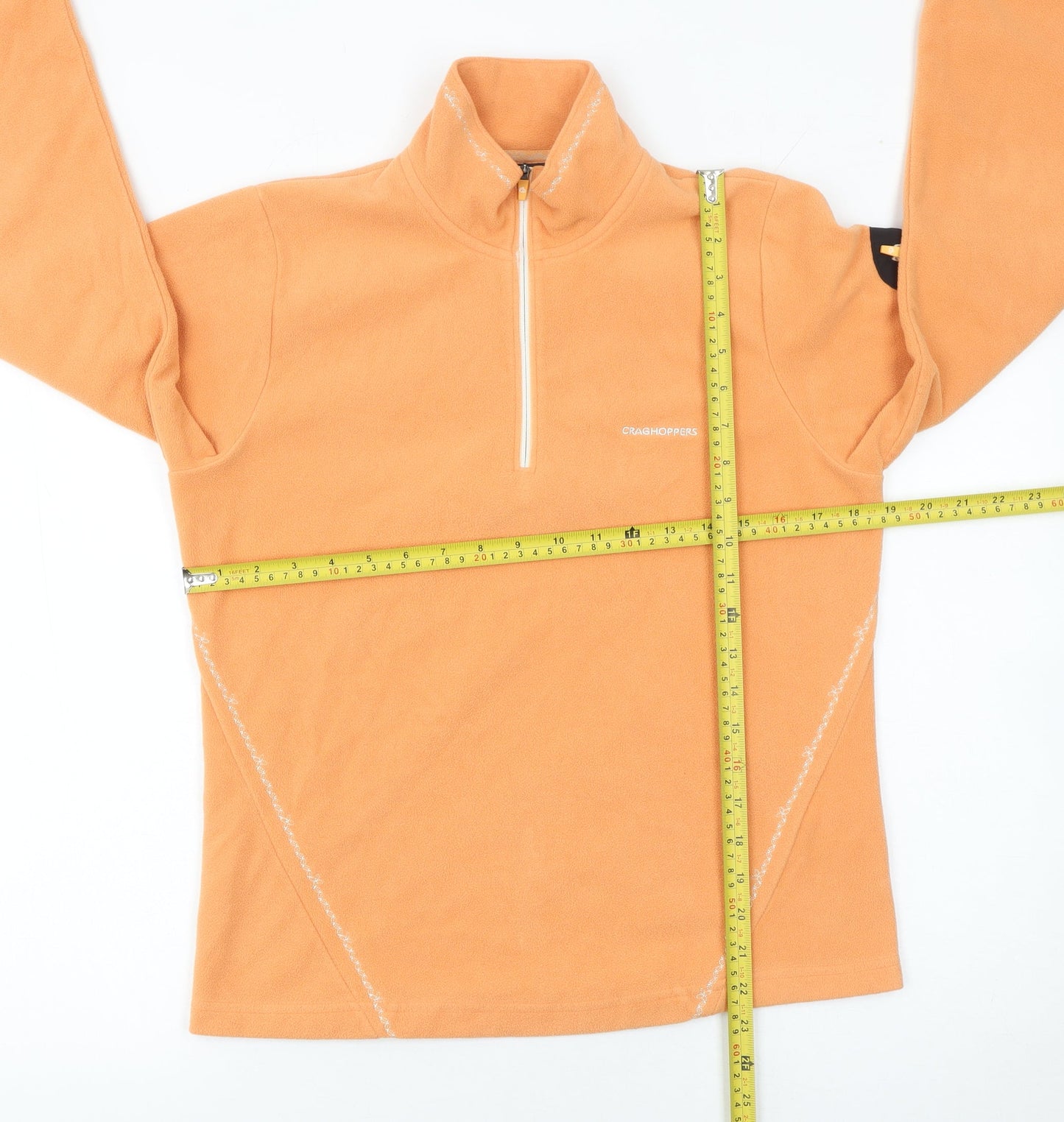 Womens UK Size 10 Craghoppers Orange Pullover Sweatshirt