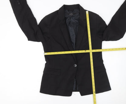 Womens UK Size 12 NEXT Regular Black Suit Jacket