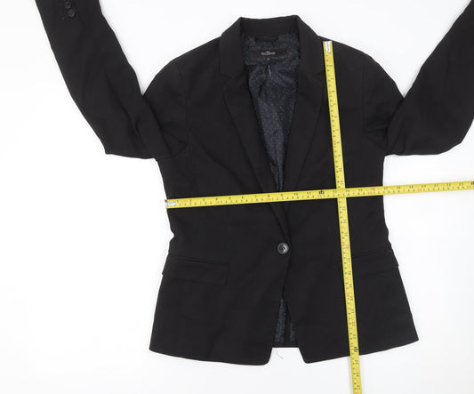 Womens UK Size 12 NEXT Regular Black Suit Jacket