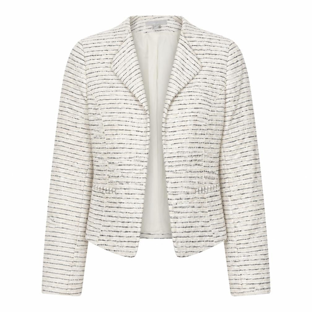 Womens UK Size 8 H&M Regular Ivory Blazer