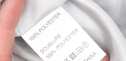 Womens UK Size L K.Zell Regular Silver Blazer