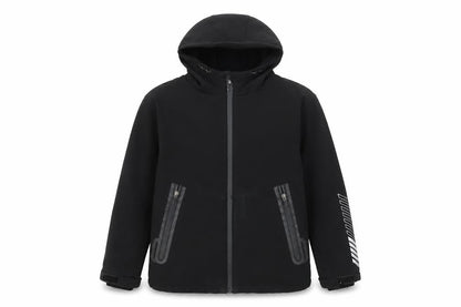 Boys UK Size 8-9 Years Nutmeg Black Soft Shell