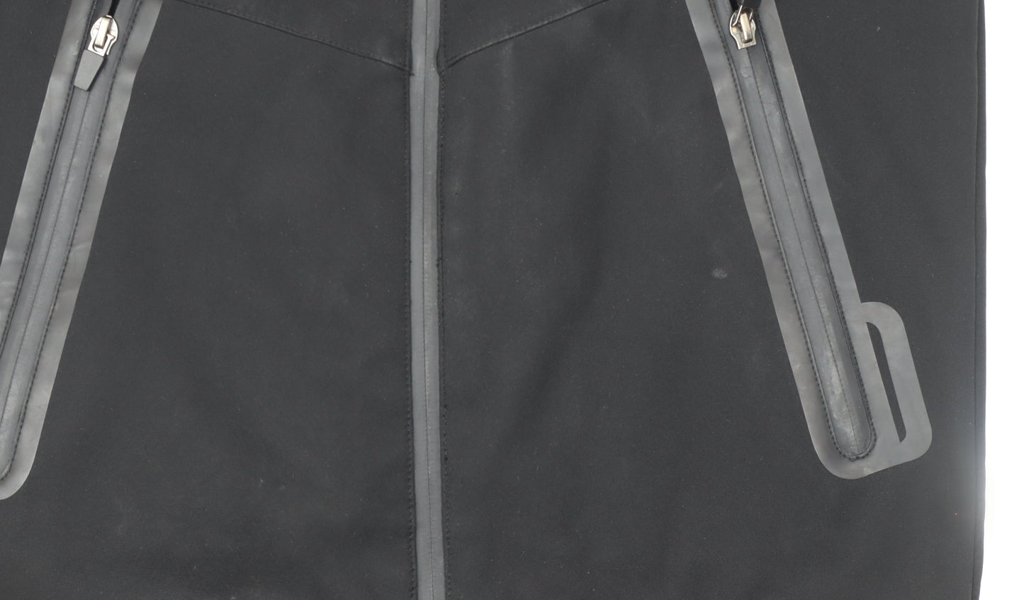 Nutmeg Boys Black 8-9 Years Hooded Soft Shell Waterproof Jacket