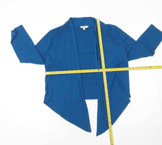 Womens UK Size 10 Marks and Spencer Blue Cardigan Jumper