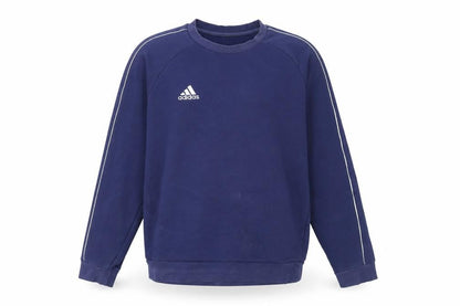 Mens UK Size M adidas Blue Pullover Sweatshirt