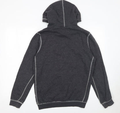 Mens UK Size M TOM TAILOR Grey Pullover Hoodie