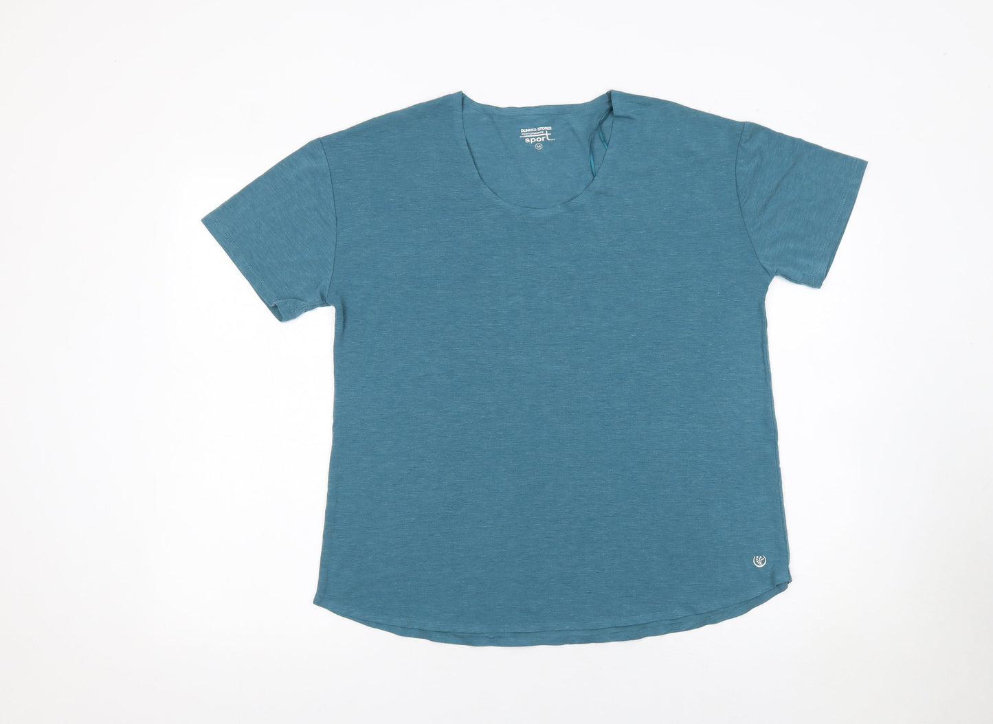 Womens UK Size M Dunnes Stores Blue Gym & TrainingRunning & JoggingYoga T-Shirt