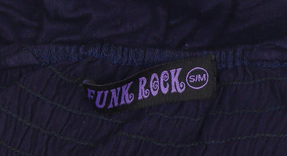 Womens UK Size S Funk Rock A-Line Dress