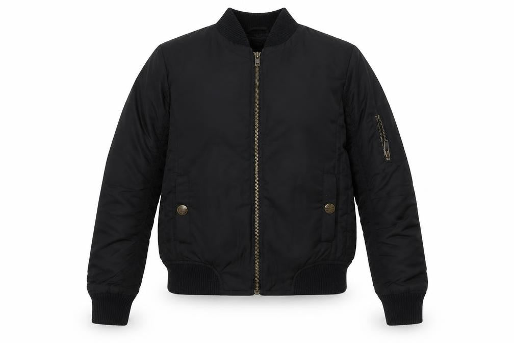Girls UK Size 12 Years NEXT Black Bomber Jacket