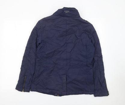 Womens UK Size 10 Toggi Blue Military Jacket