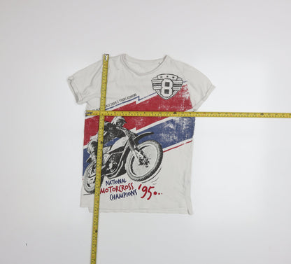 Boys UK Size 8 Years St. Bernard for Dunnes Stores White Basic T-Shirt