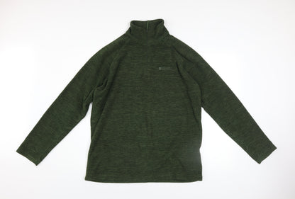 Mens UK Size S Mountain Warehouse Green Pullover Sweatshirt