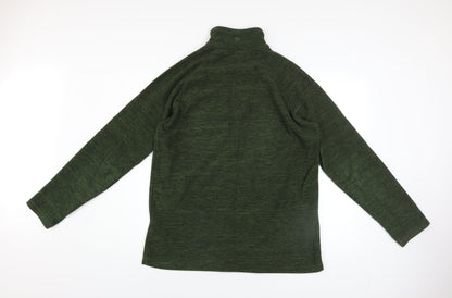 Mens UK Size S Mountain Warehouse Green Pullover Sweatshirt