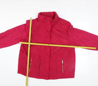 Womens UK Size 18 love COATS Pink Basic Jacket