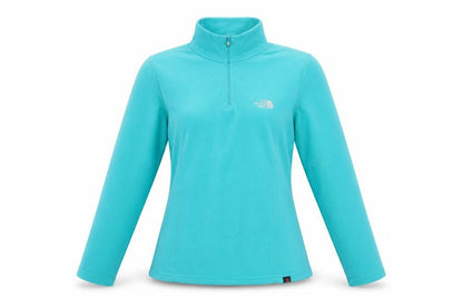 Womens UK Size M The North Face Blue Pullover Sweatshirt