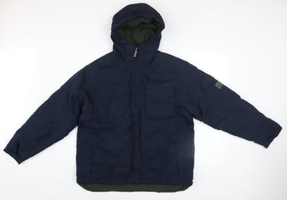 Boys UK Size 13 Years Admiral Blue Puffer Jacket