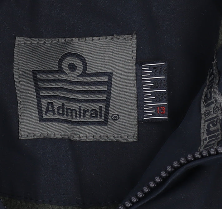 Boys UK Size 13 Years Admiral Blue Puffer Jacket