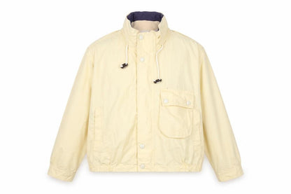 Womens UK Size M Nautica Yellow Windbreaker Coat