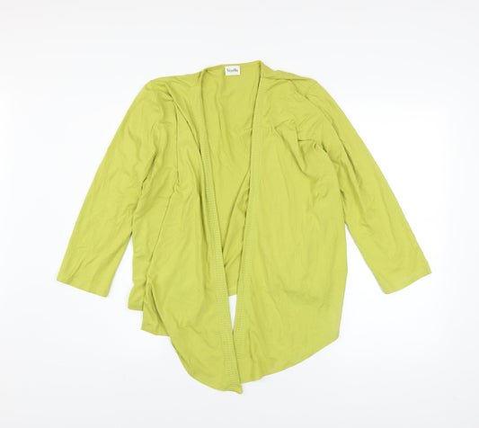 Womens UK Size M Viyella Green Cardigan Jumper