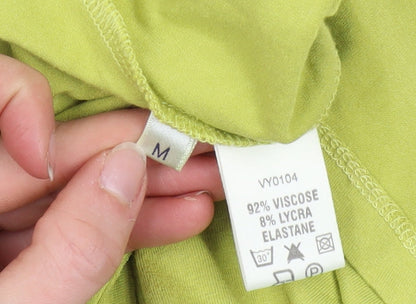Womens UK Size M Viyella Green Cardigan Jumper