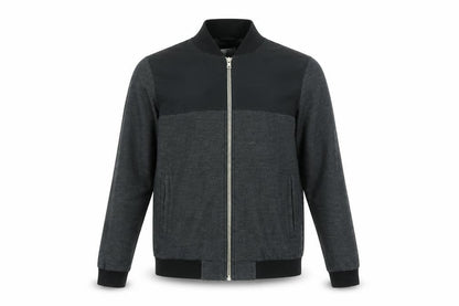Mens UK Size S Pull&Bear Grey Bomber Jacket