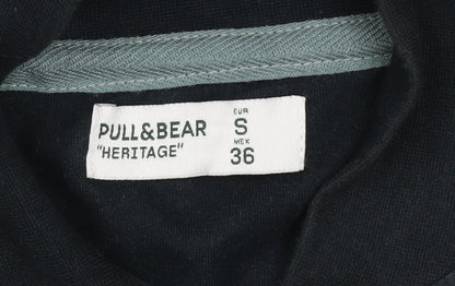 Mens UK Size S Pull&Bear Grey Bomber Jacket