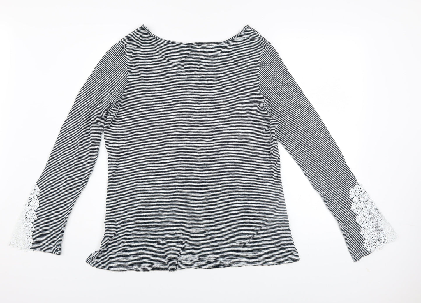 Womens UK Size 16 NEXT Black Basic T-Shirt