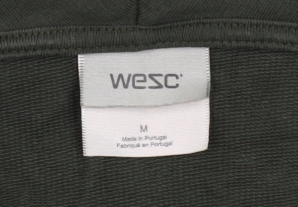 Womens UK Size M WeSC Green Pullover Hoodie