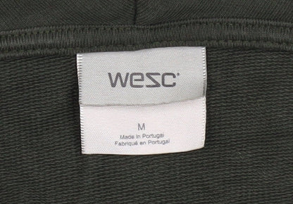 Womens UK Size M WeSC Green Pullover Hoodie