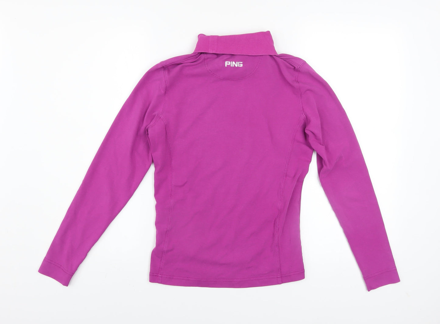 Womens UK Size 10 Ping Pink Basic T-Shirt