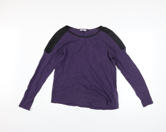 Womens UK Size L Only Purple Pullover Jumper