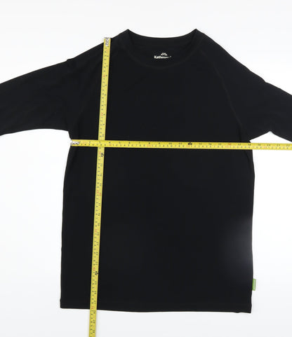 Kathmandu Men's Black Long Sleeve Polyester Casual Top Size L