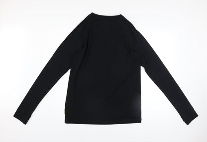 Kathmandu Men's Black Long Sleeve Polyester Casual Top Size L
