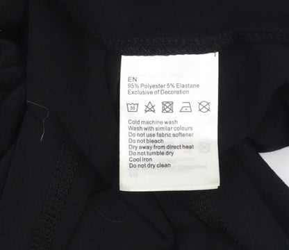 Kathmandu Men's Black Long Sleeve Polyester Casual Top Size L