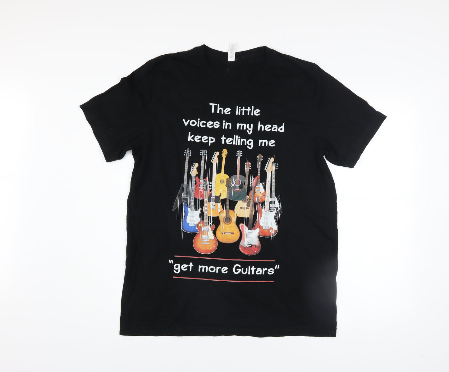 Mens UK Size L Bella + Canvas Black  T-Shirt