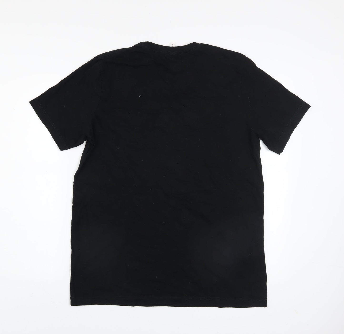 Mens UK Size L Bella + Canvas Black  T-Shirt