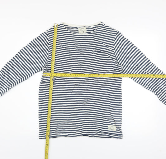 Unisex Adults UK Size S SUIT Blue Basic T-Shirt