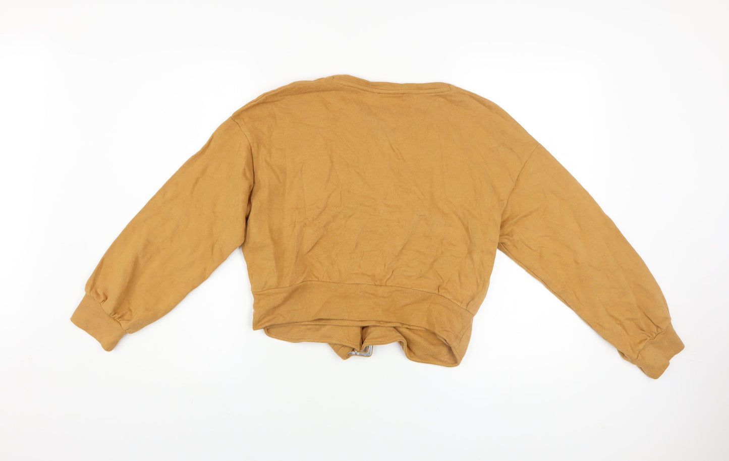 Womens UK Size S Zara Brown Pullover Sweatshirt