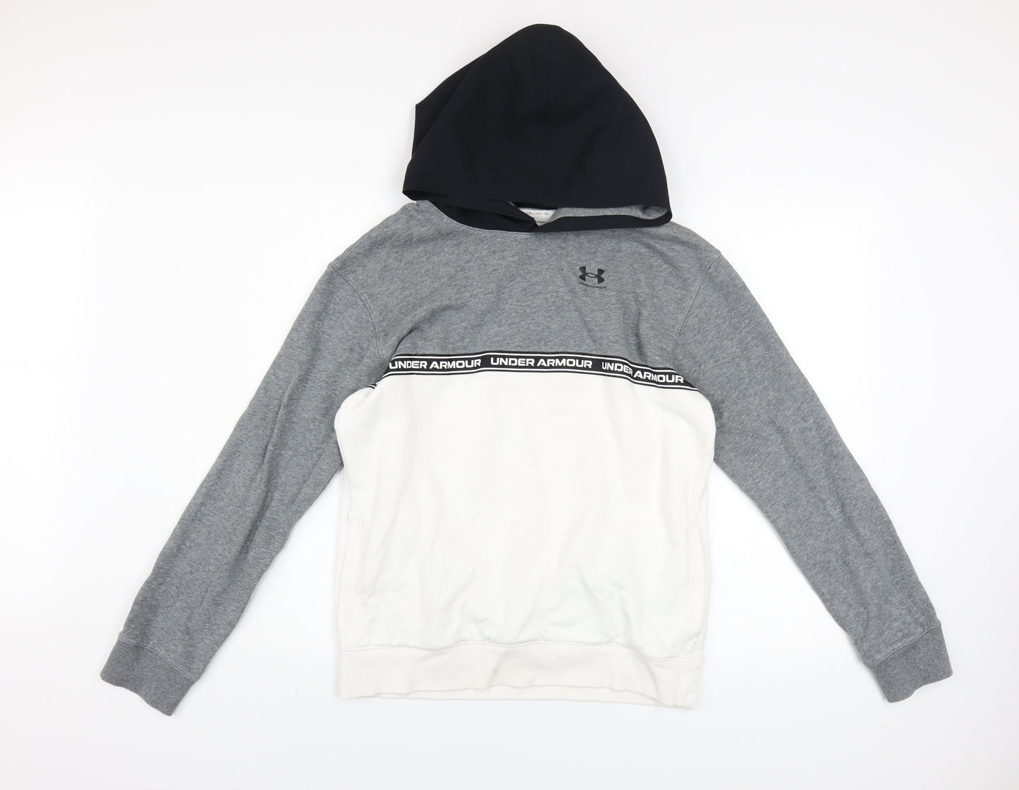 Teens UK Size YXL Under armour Grey Pullover Hoodie