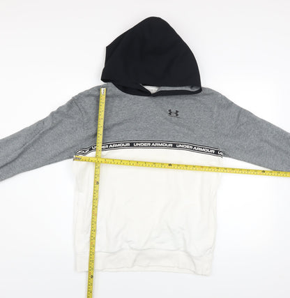 Teens UK Size YXL Under armour Grey Pullover Hoodie