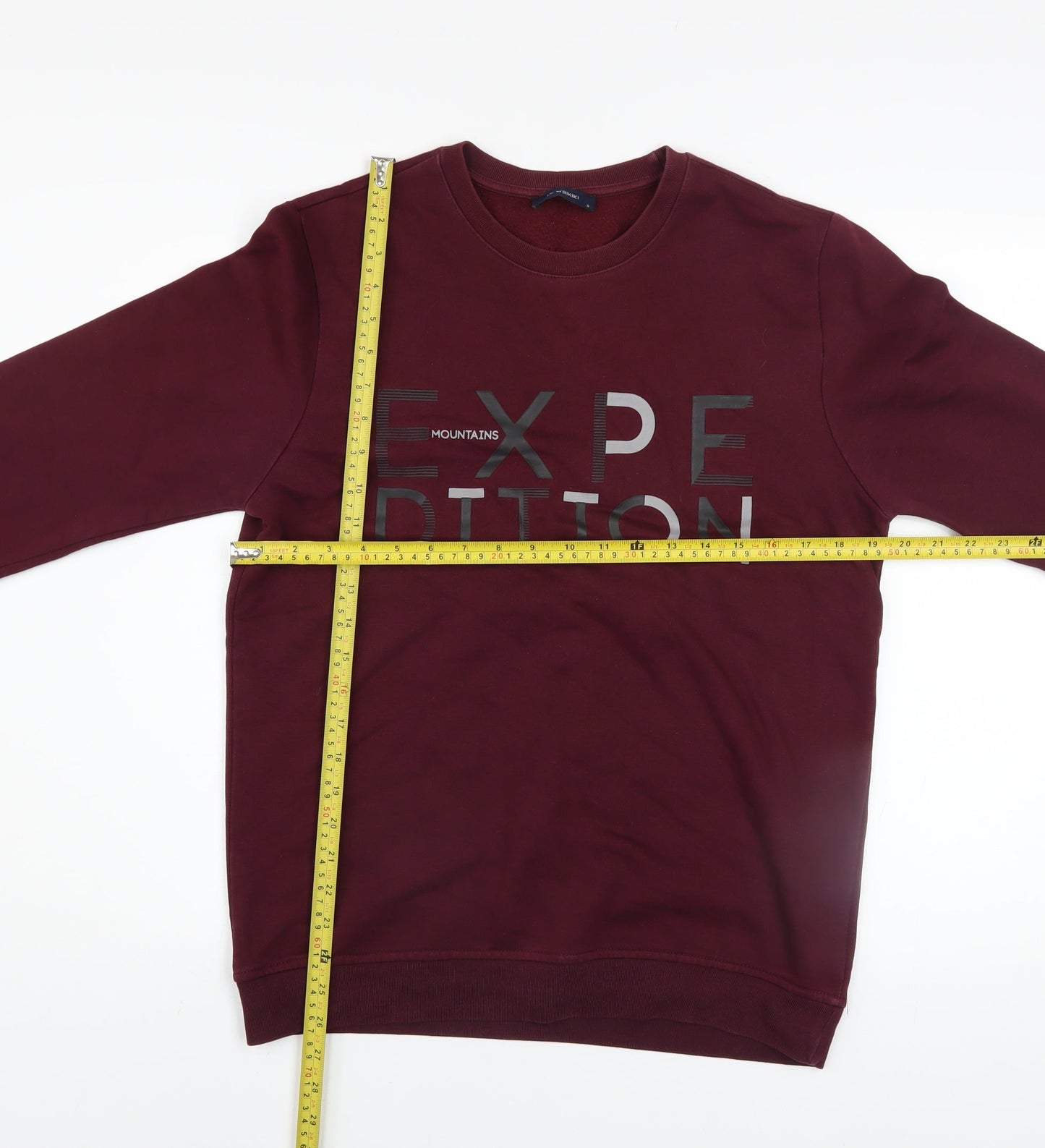 Mens UK Size S LC Waikiki Red Pullover Sweatshirt