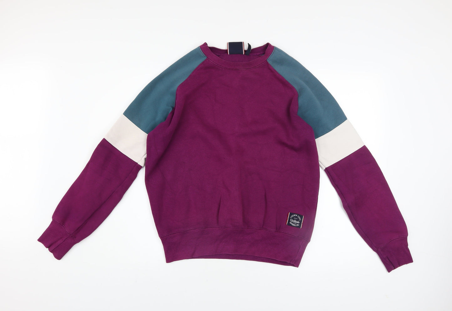 Mens UK Size M Seventh State Multicoloured Pullover Sweatshirt