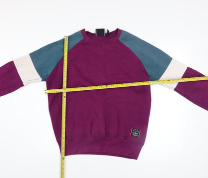 Mens UK Size M Seventh State Multicoloured Pullover Sweatshirt
