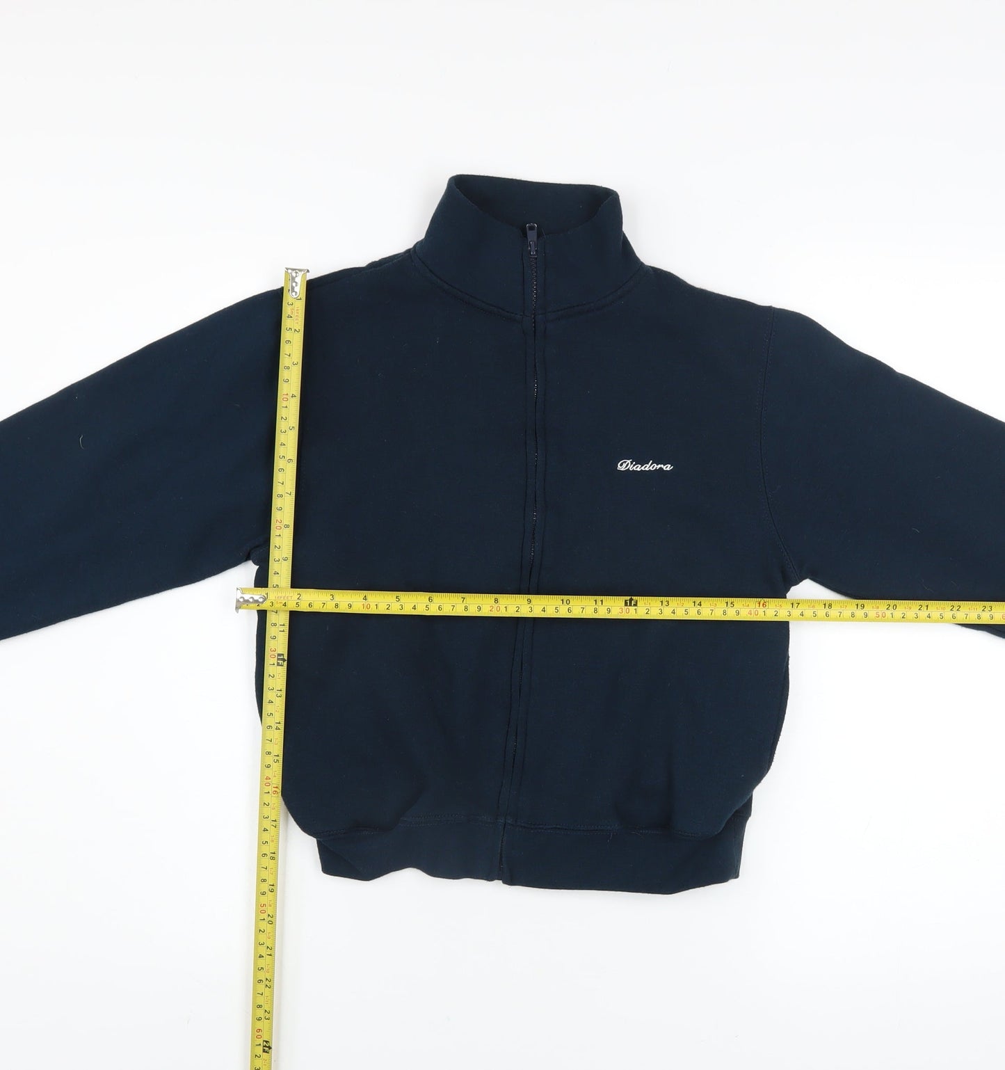 Womens UK Size 12 Diadora Blue Gym & Training Running & Jogging Walking Jacket