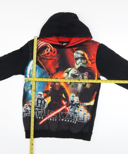 Boys UK Size 13-14 Years George Black Pullover Hoodie