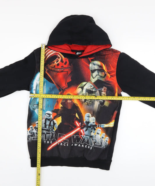 Boys UK Size 13-14 Years George Black Pullover Hoodie