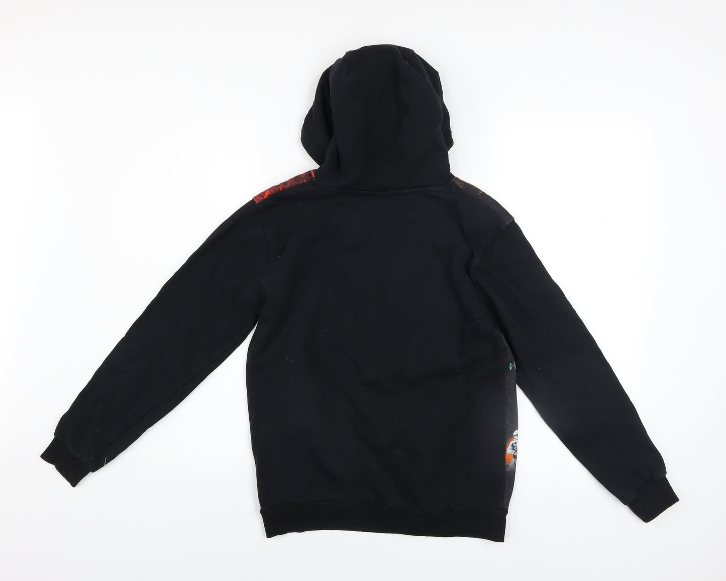 Boys UK Size 13-14 Years George Black Pullover Hoodie